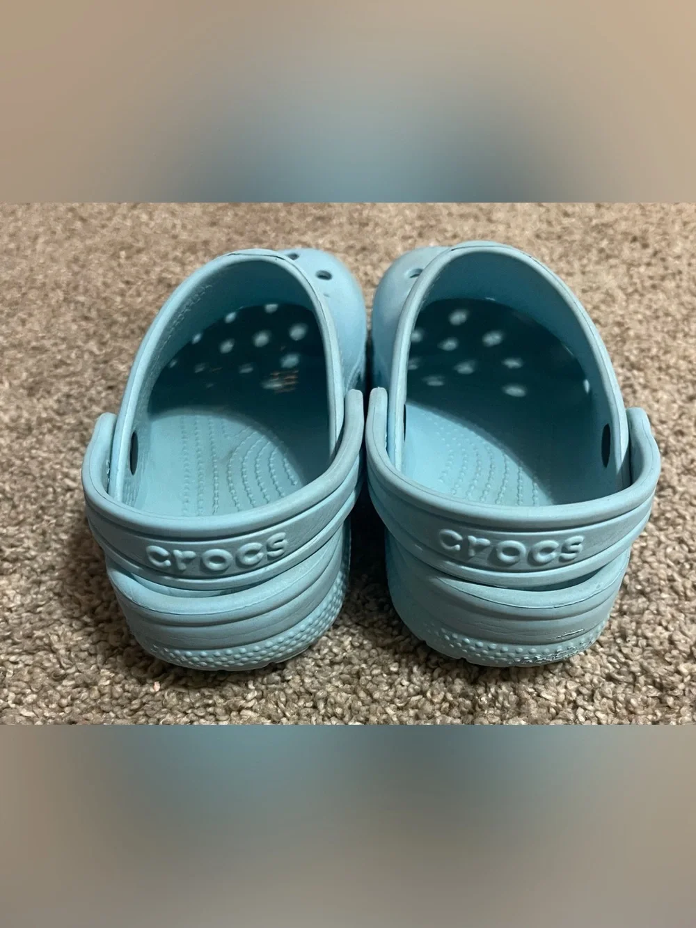 Classic crocs Child 12 unisex light blue